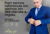 Ternos convencionais e modelo Slim fit